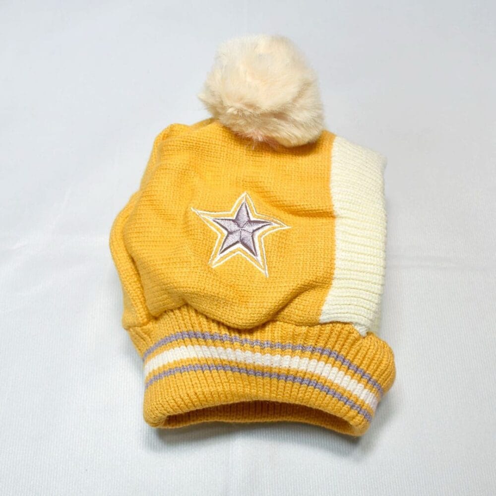 STAR CAPS HIT ARTICAL 6 COLOUR AVAILABLE KIDS WOOL CAP - Image 2